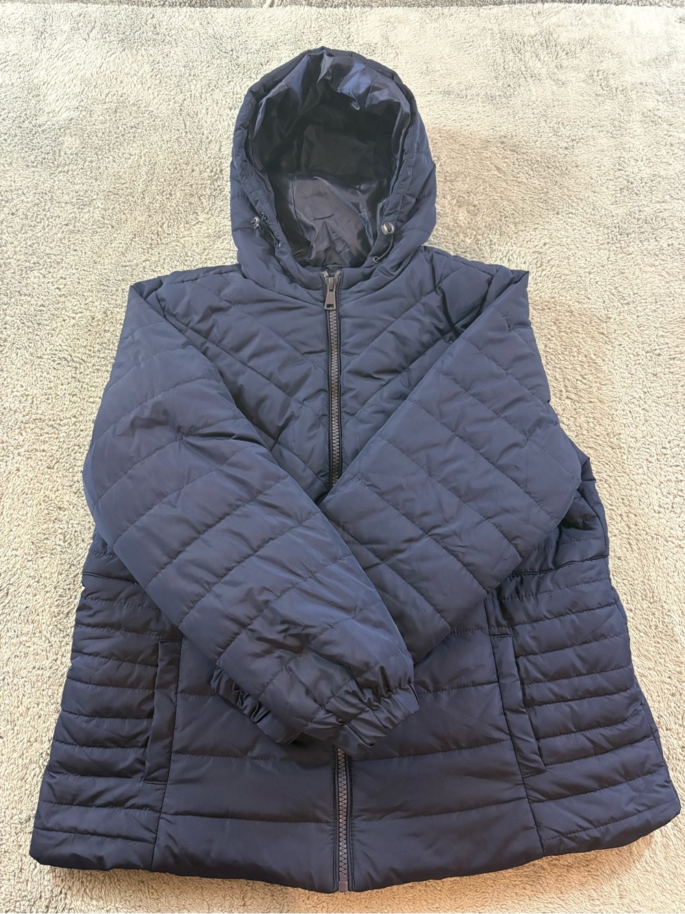 Maurice’s woman’s Hooded Puffer Jacket - Navy